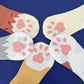 Kawaii Cat Paw Ankle Socks
