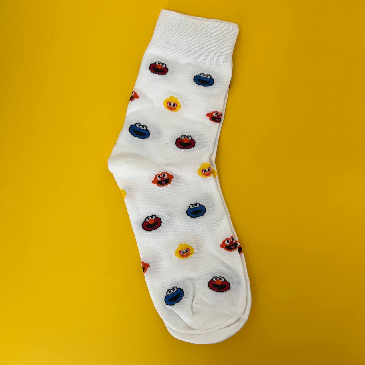 Design M - Sesame Street White Socks
