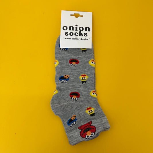 Design M - Sesame Street Head Socks