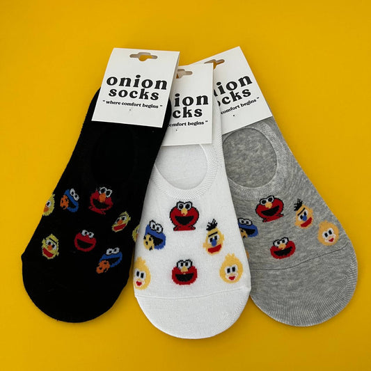 Design I - Sesame Street Invisible Socks
