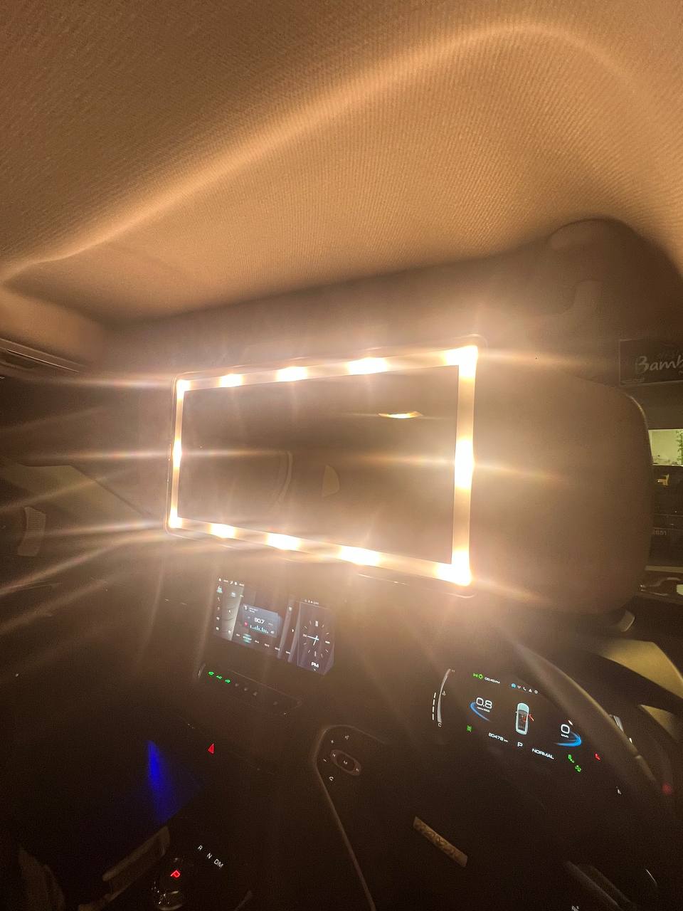 Car Sun Visor LED Vanity Mirror