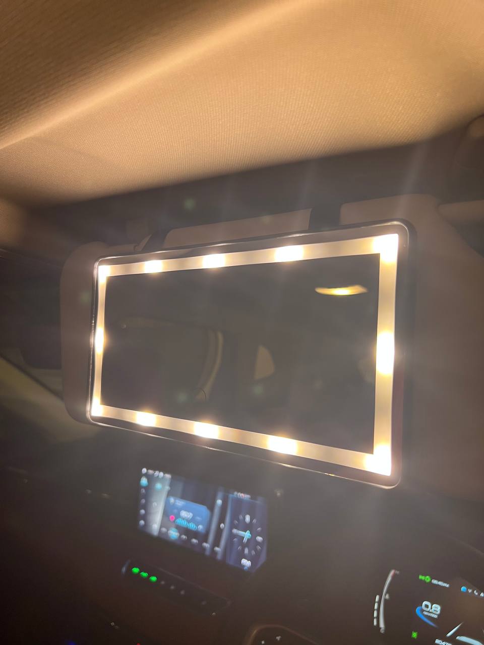 Car Sun Visor LED Vanity Mirror