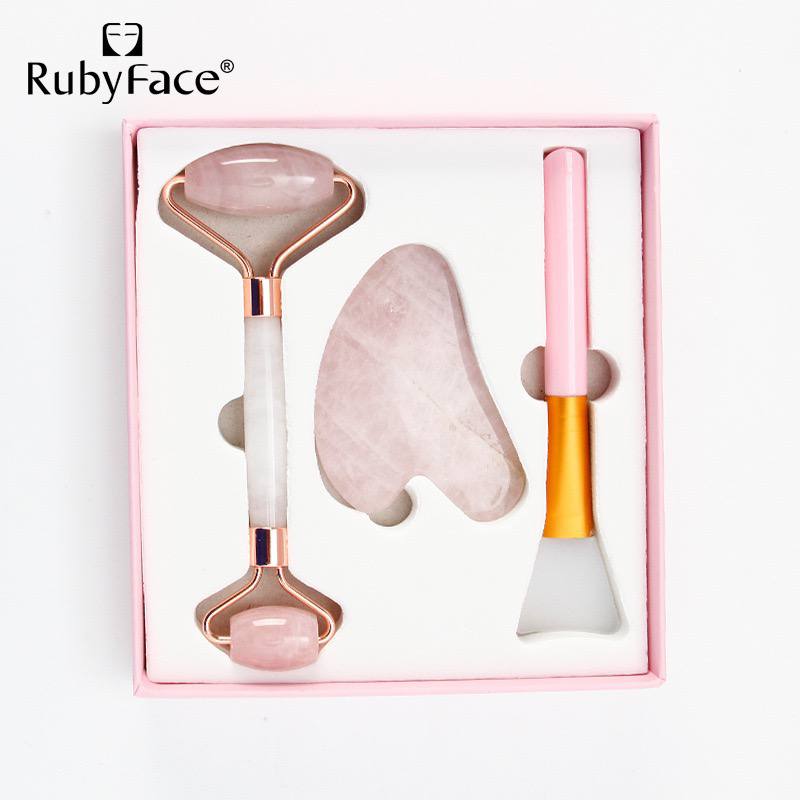 Rubyface Facial Roller Box Set