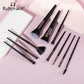 Rubyface Makeup Brushes PRO BLACK