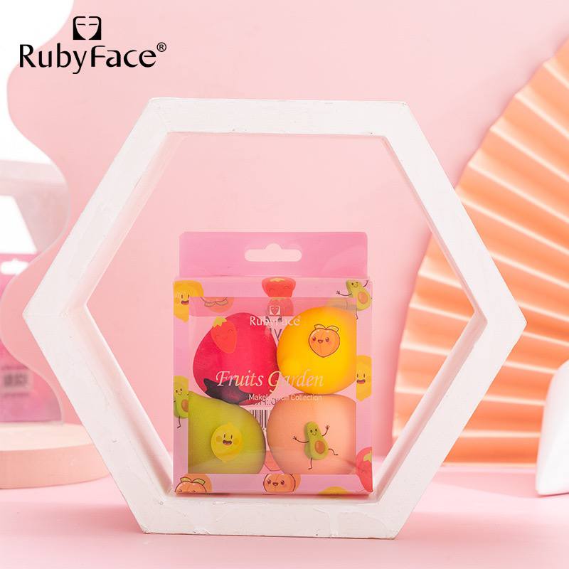 Rubyface Makeup Sponges Fruit Garden