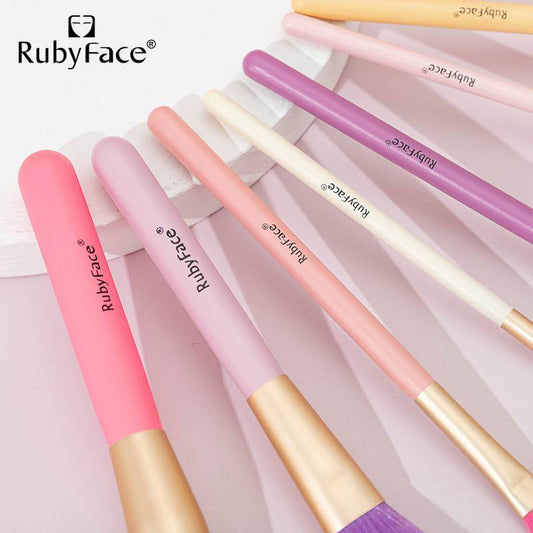 Rubyface Makeup Brushes BARBIE Set