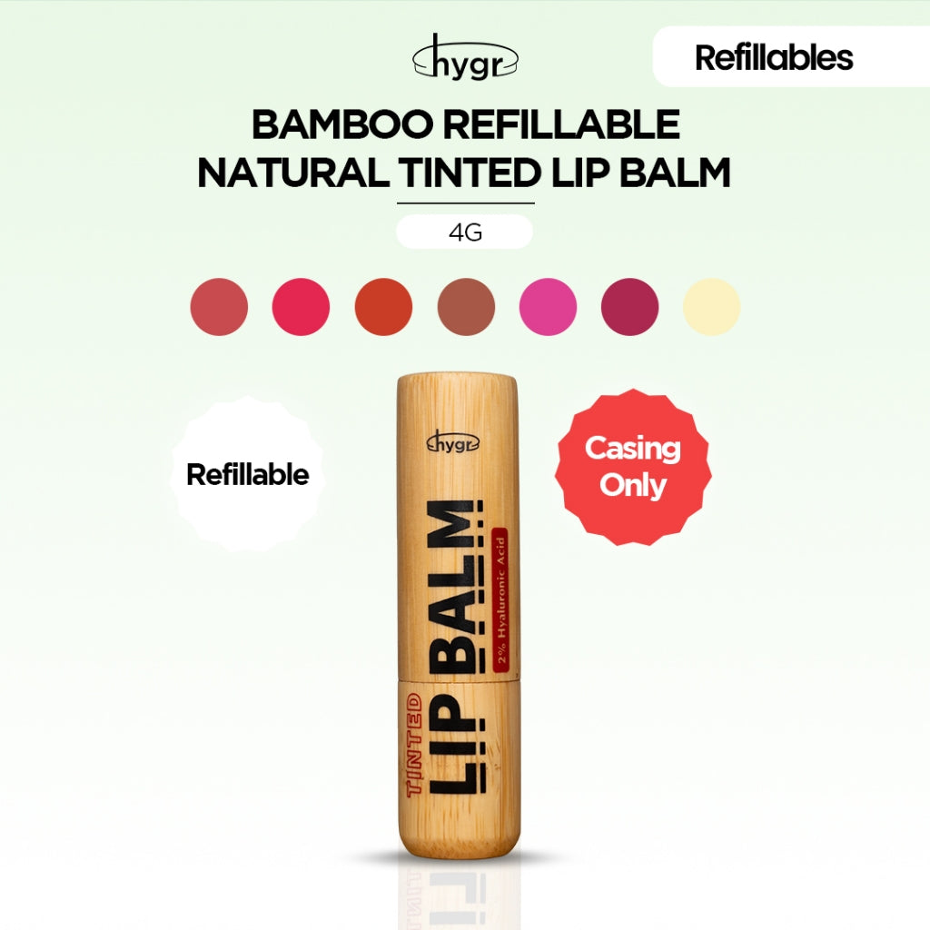 HYGR Refillable Lip Balm Case 4g