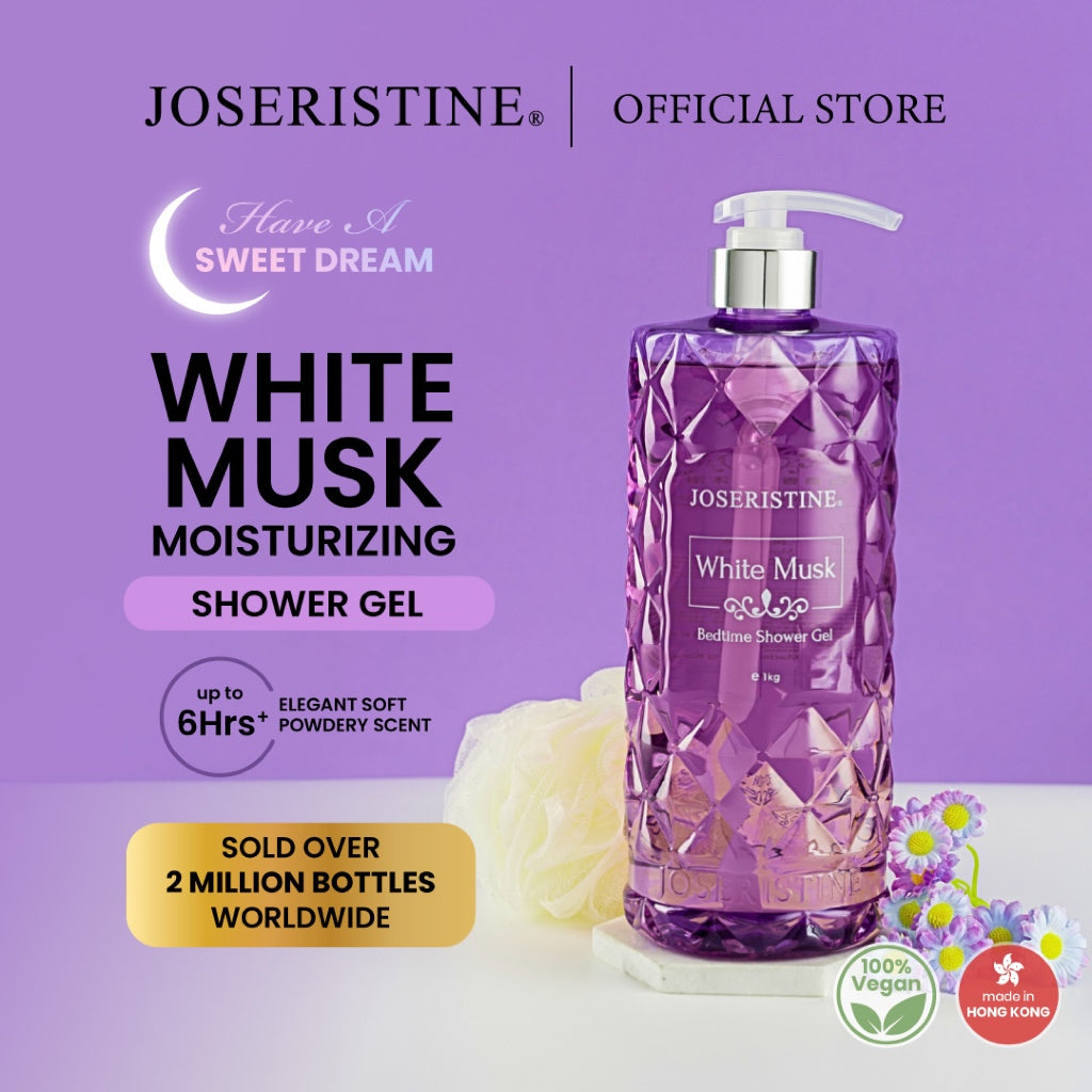 JOSERISTINE White Musk Bedtime Shower Gel (50ml/1000ml)