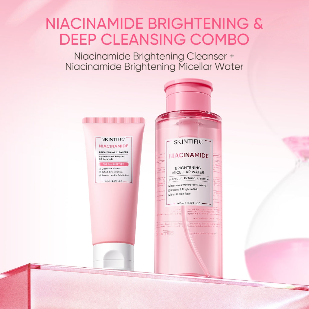 SKINTIFIC Niacinamide Brightening Micellar Water 400ml
