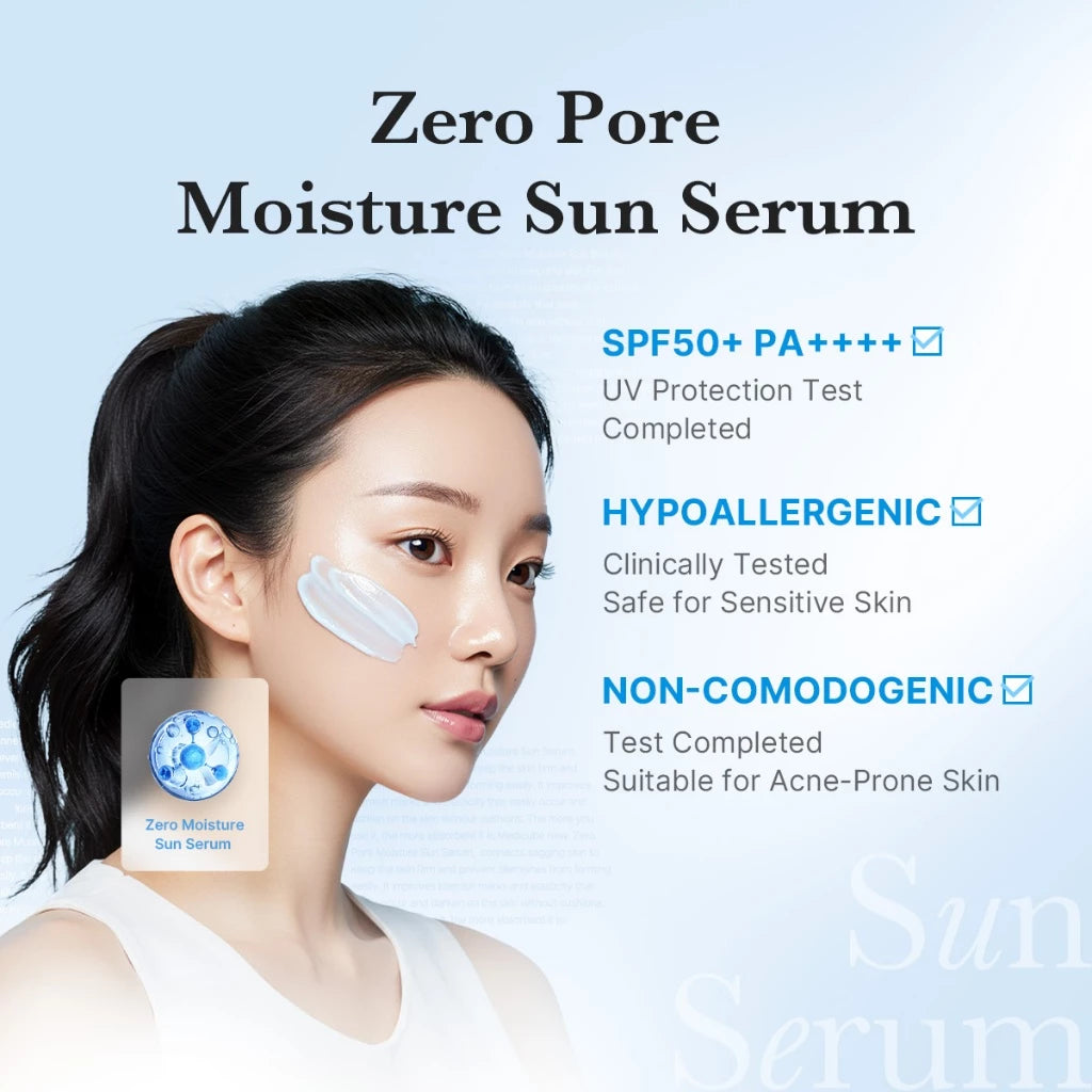 MEDICUBE Zero Pore Moisture Sun Cream 50ml