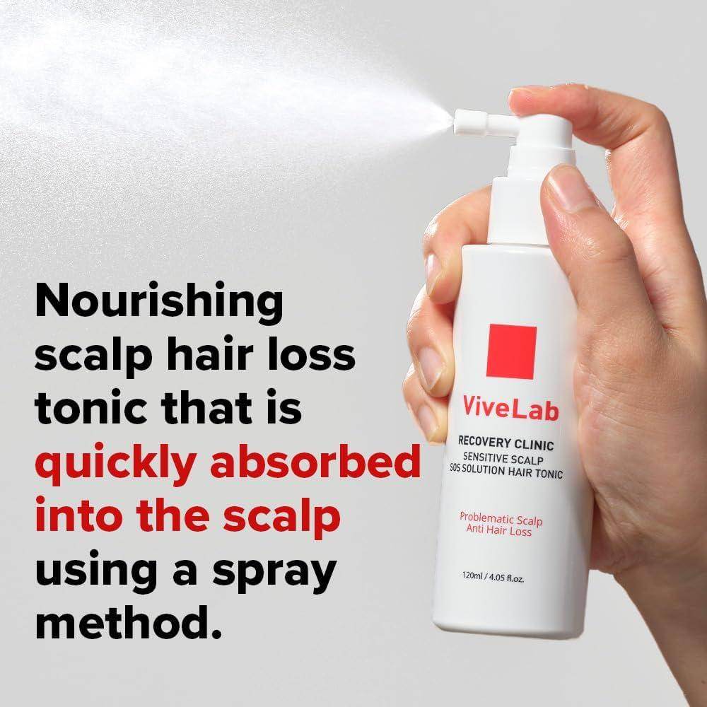 VIVELAB Recovery Clinic Sensitive Scalp SOS Solution Hair Tonic 120ml