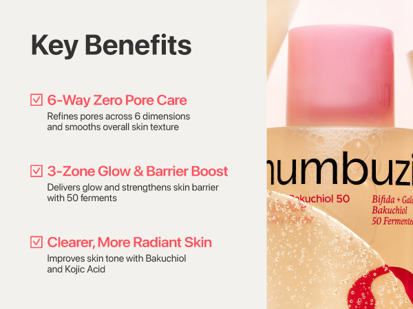 NUMBUZIN N0.3 Bifida Bakuchiol 50 Zero Pore Milky Toner 200ml