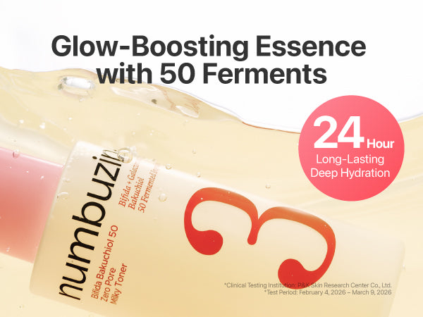 NUMBUZIN N0.3 Bifida Bakuchiol 50 Zero Pore Milky Toner 200ml