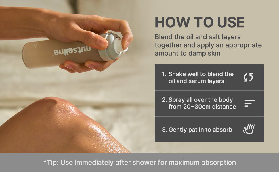 NUTSELINE Aroma Nut Grey Body Mist 130ml