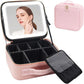 Niceland Makeup Bag Storage with LED Light (5 Colors)