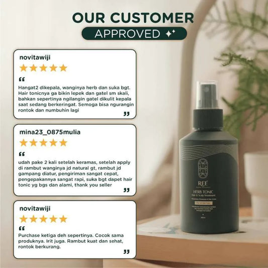 Ree Derma Herb Hair Tonic 250ml