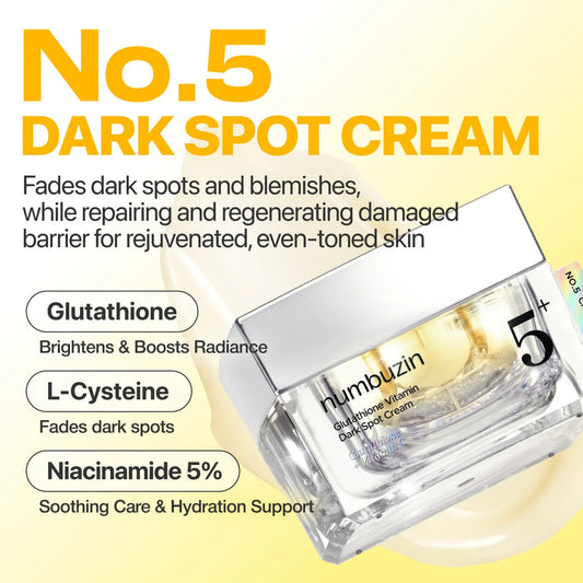 NUMBUZIN No.5 Glutathione Vitamin Dark Spot Cream 50ml
