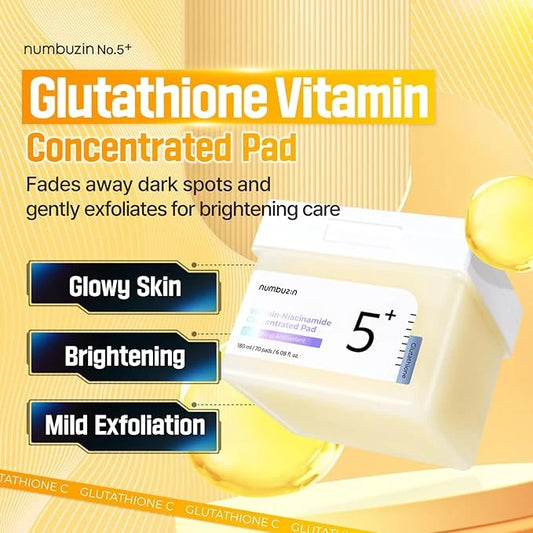 NUMBUZIN No. 5 Vitamin-Niacinamide Concentrated Pad (70EA) 180ml
