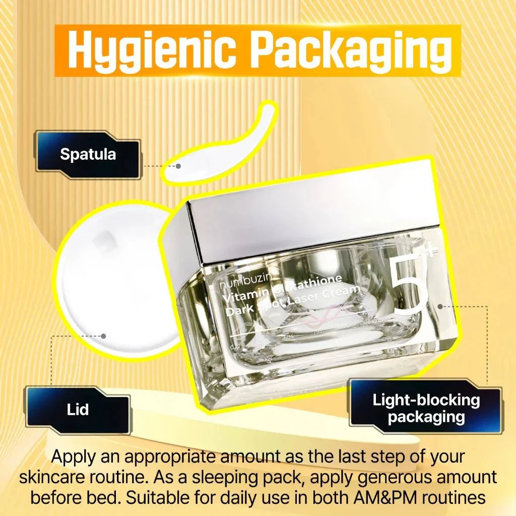 NUMBUZIN No.5 Vitamin Gluthatione Dark Spot Laser Cream 50ml