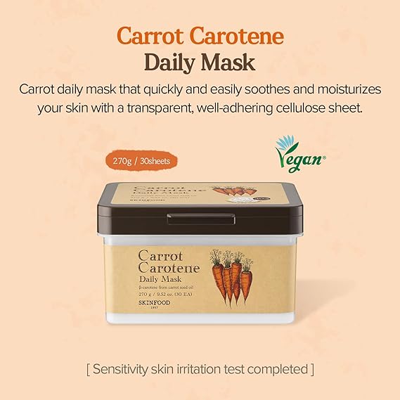 SKINFOOD Carrot Carotene Daily Mask 270g