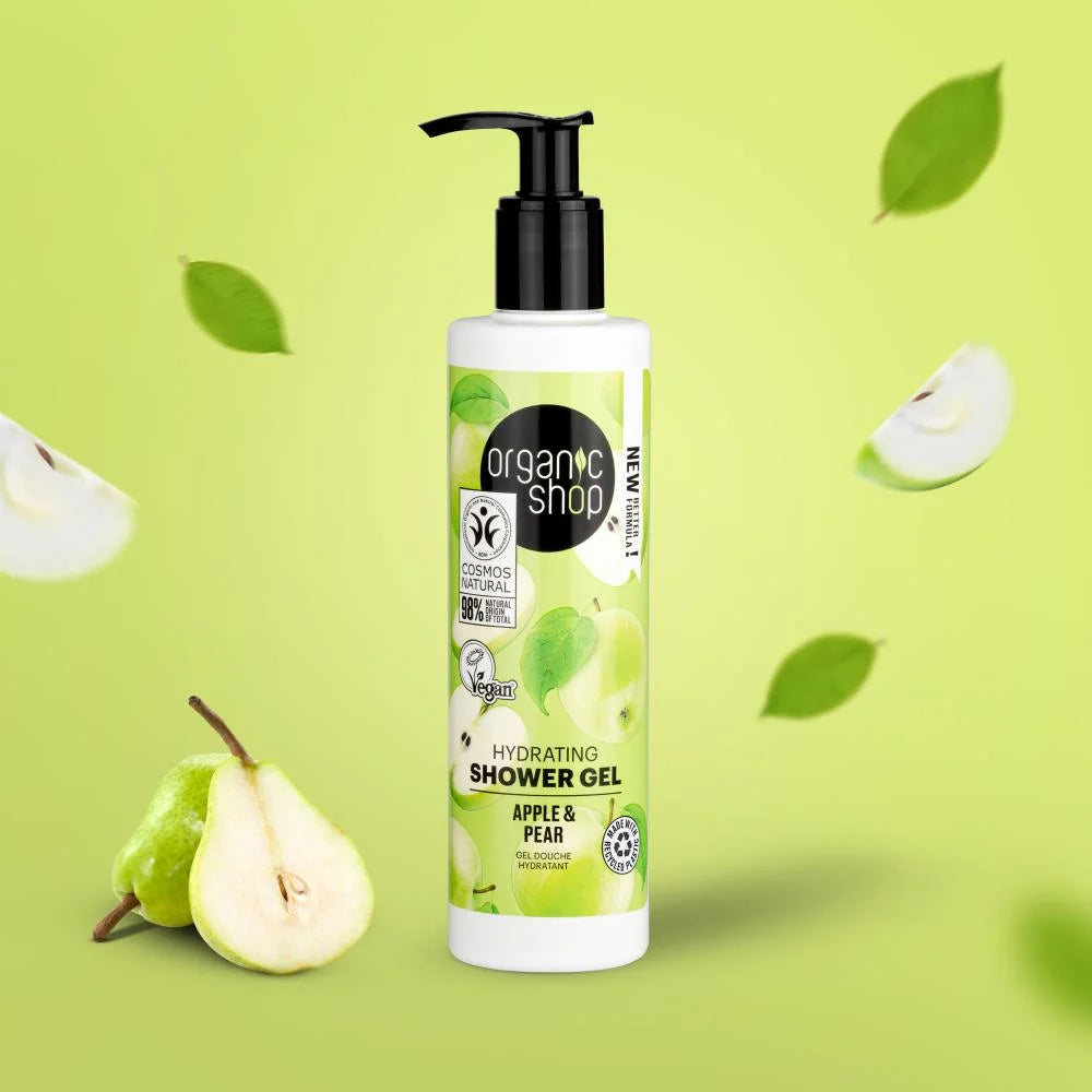 ORGANIC SHOP Hydrating Shower Gel Apple And Pear 280ml