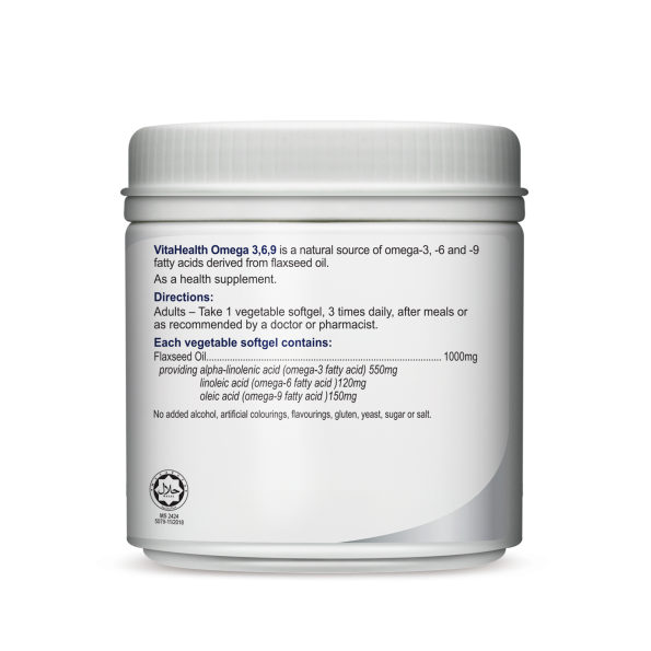 VITAHEALTH Omega 3,6,9 (30's/150's)