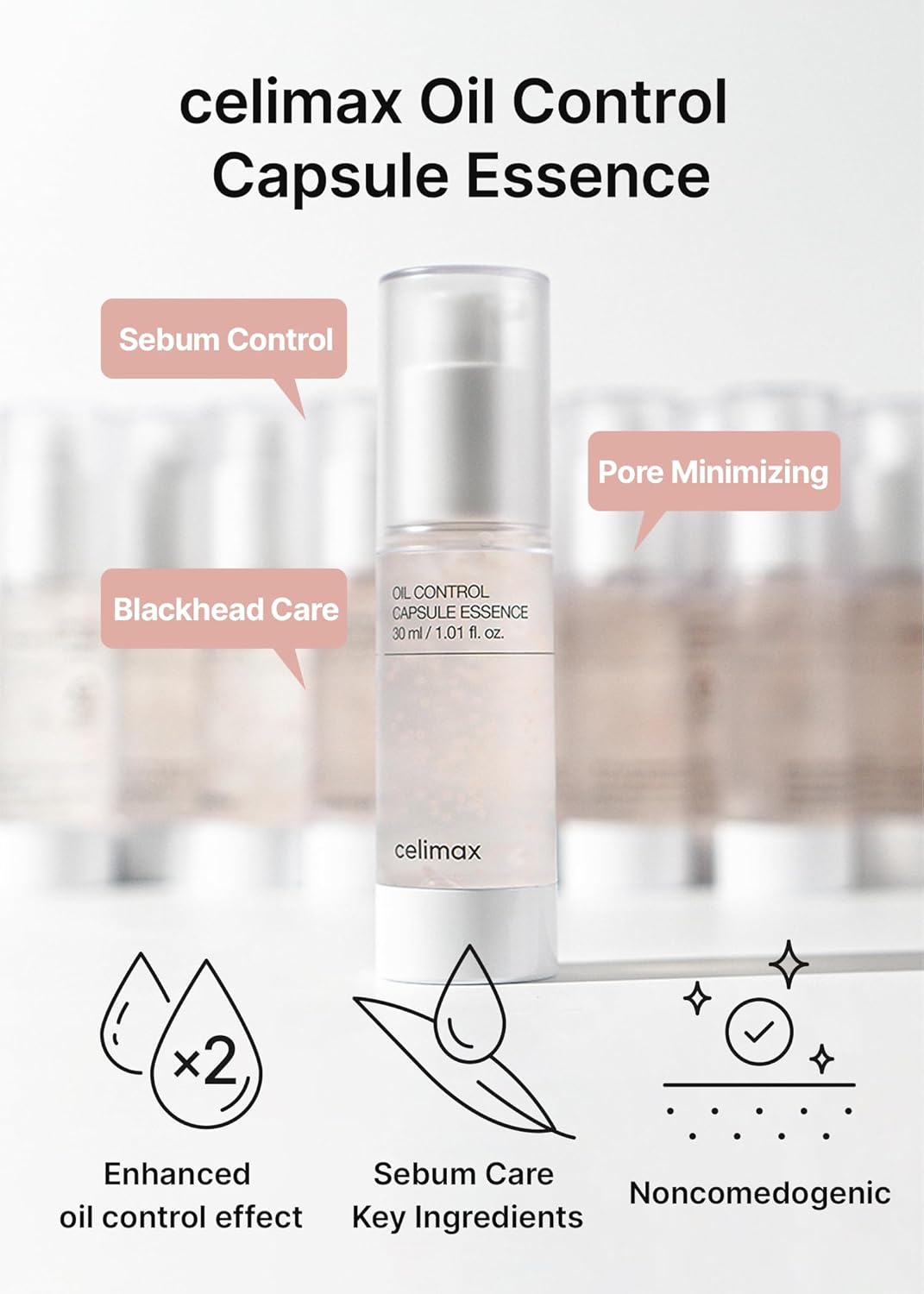 CELIMAX Oil Control Capsule Essence 30ml