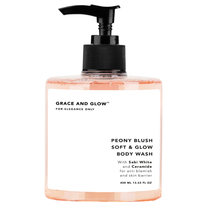 GRACE AND GLOW Peony Blush Soft & Glow Body Wash