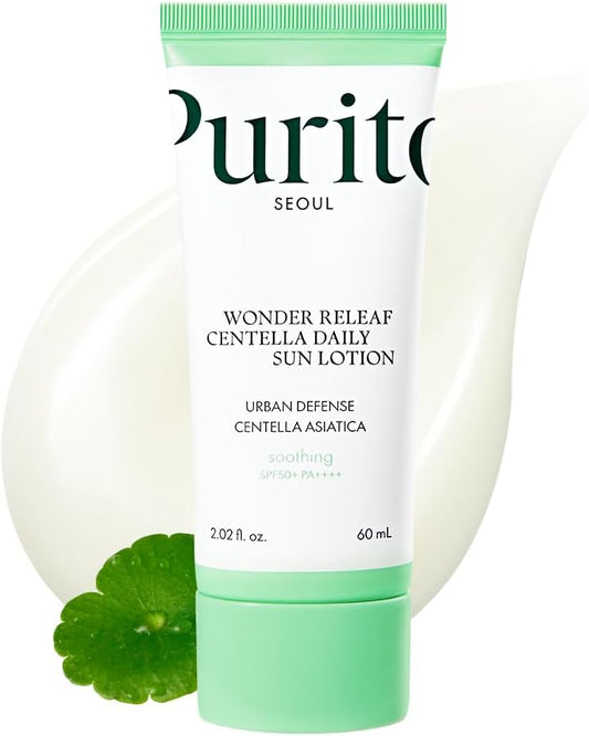 PURITO Wonder Releaf Centella Daily Sun Lotion SPF50+ PA++++ 60ml