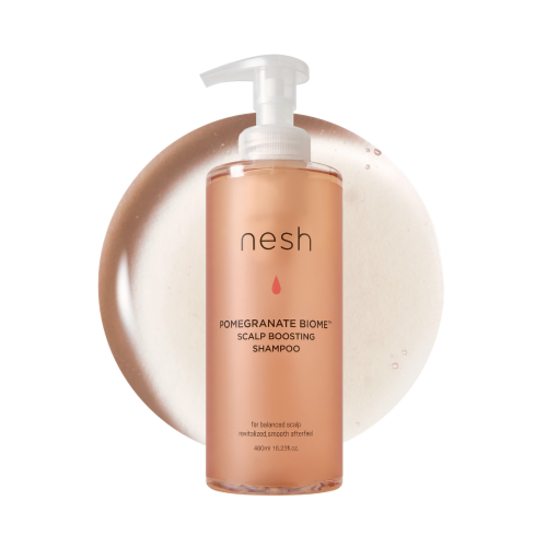NESH Pomegranate Biome Scalp Boosting Shampoo 480ml