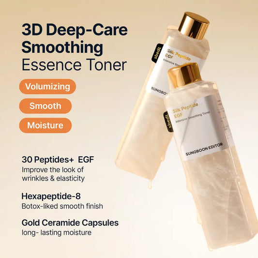 SUNGBOON EDITOR Silk Peptide EGF Intensive Smoothing Toner 300ml