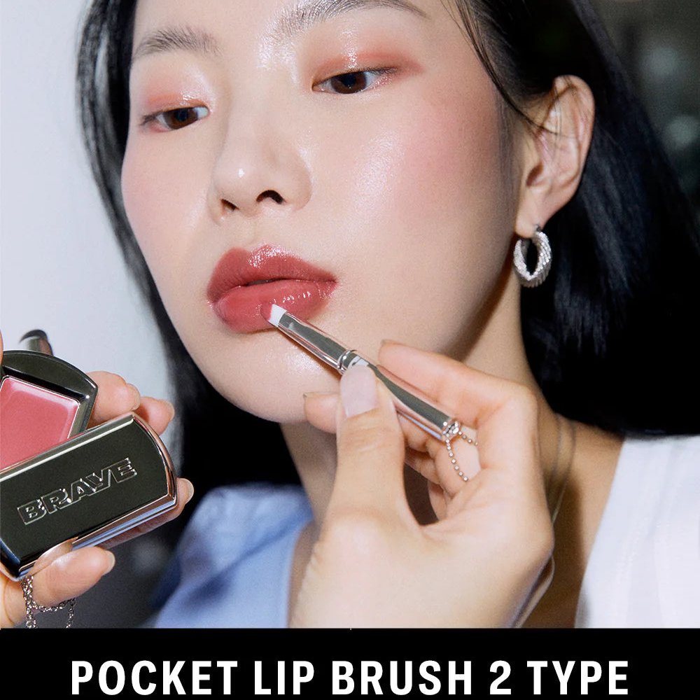 BRAYE Pocket Lip Brush (2 Shades)