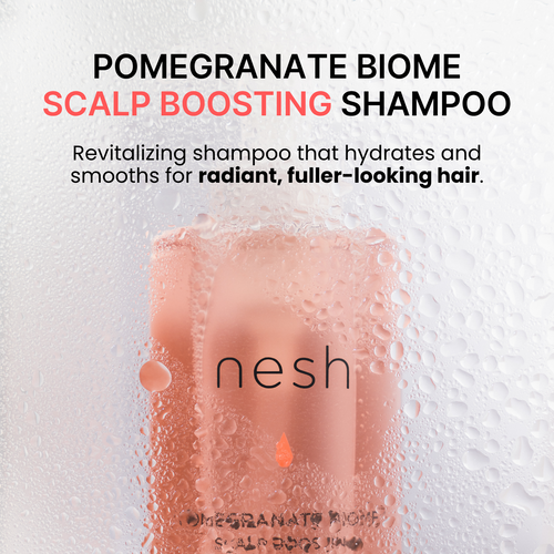 NESH Pomegranate Biome Scalp Boosting Shampoo 480ml