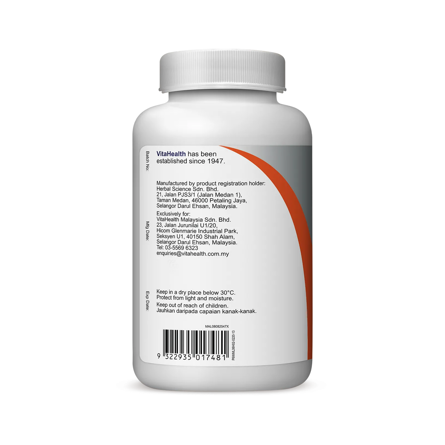 VITAHEALTH Probiotic 6 + Inulin 60's+30's