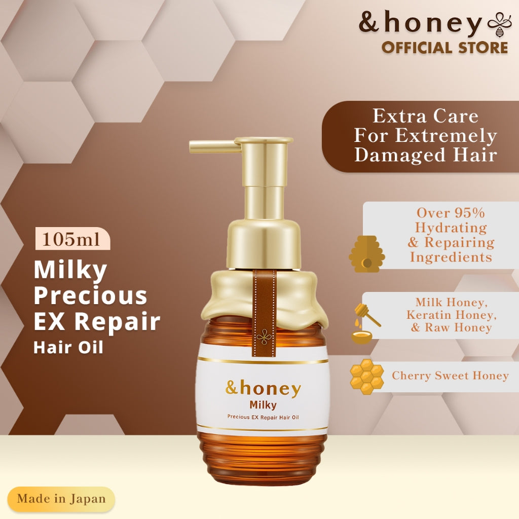 &HONEY Milky Precious Ex Repair Hair Oil 105ml