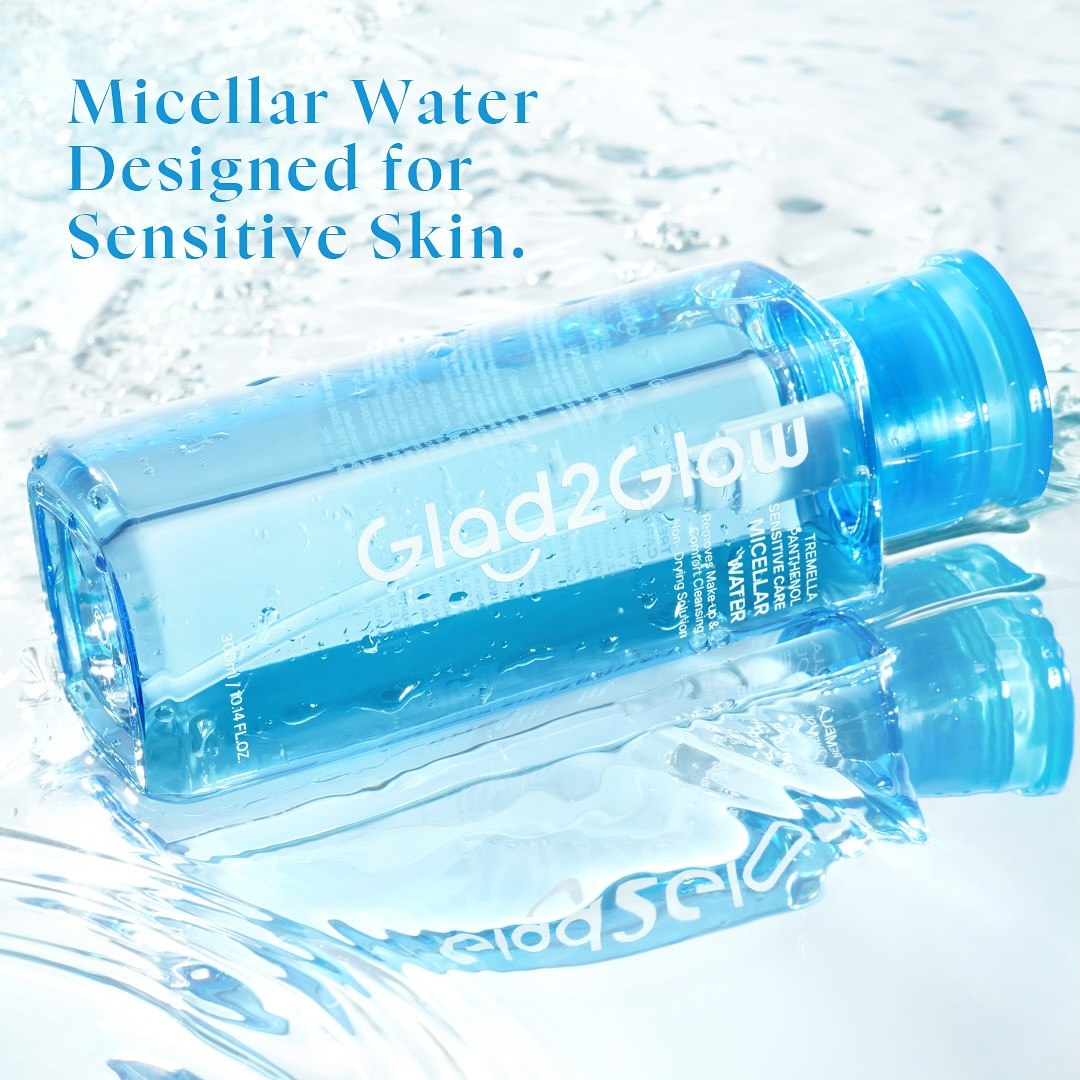 GLAD2GLOW Tremella Panthenol Sensitive Care Micellar Water 130ml