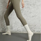 [M] Toes Plain Yoga Pilates Non-Slip Grip Sock for Women