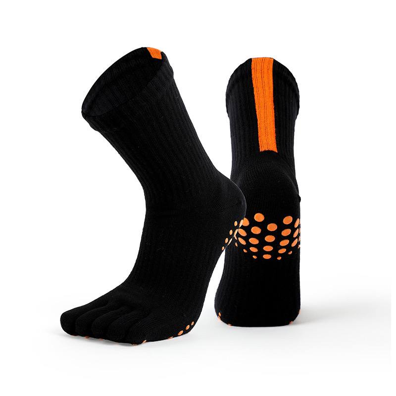 [M] Toes Yoga Pilates Non-Slip Grip Sock for Women