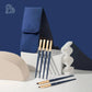 BLJ Classic Blue Makeup Brush Set