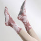 [M] Tie Dye Colored Yoga Pilates Non-Slip Grip Sock