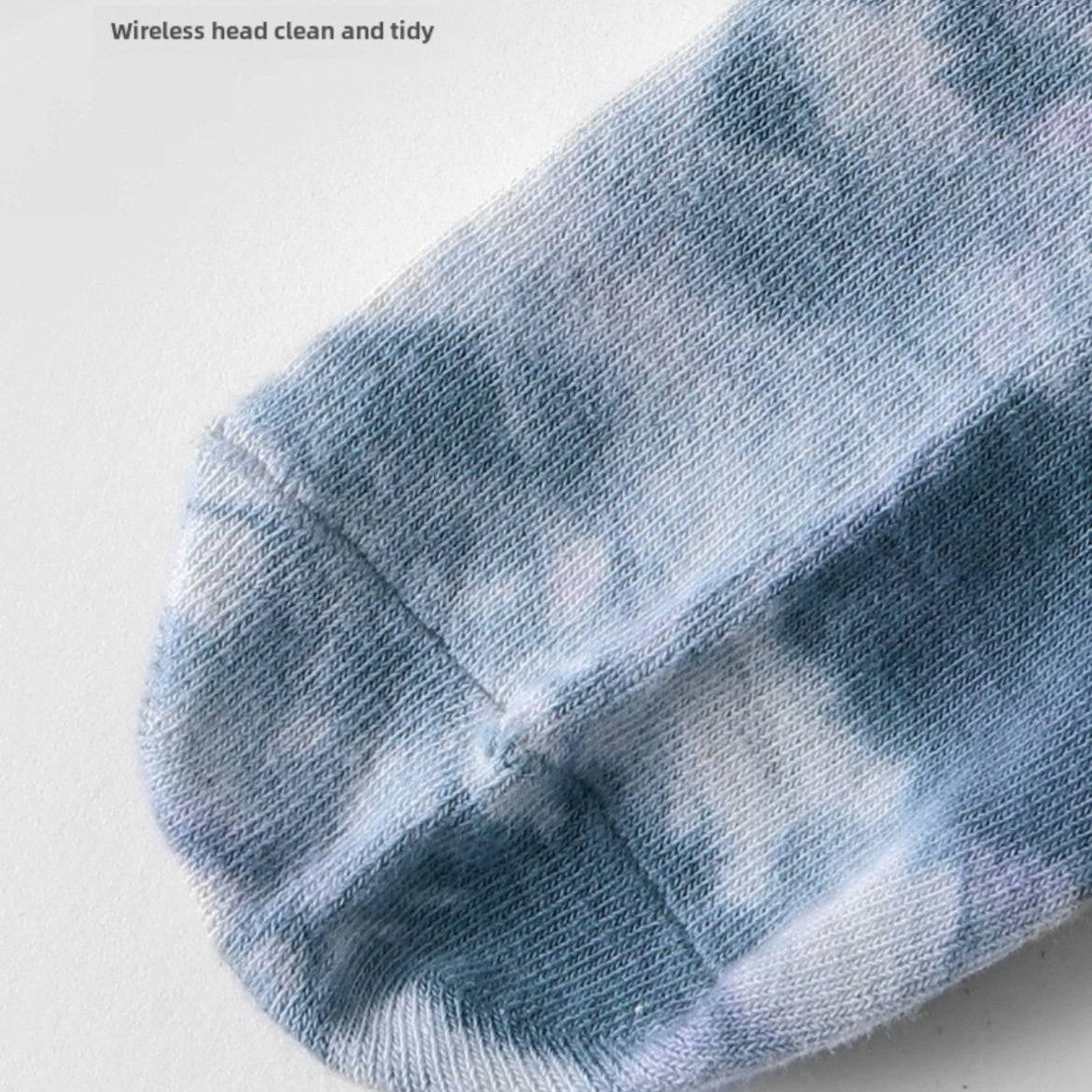 [M] Tie Dye Colored Yoga Pilates Non-Slip Grip Sock