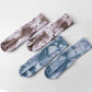 [M] Tie Dye Colored Yoga Pilates Non-Slip Grip Sock