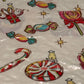 Baabaasheep Sweetmas Wonderland 2025 Holiday Season White Pillow