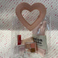 GIFT BOX - Pink Heart Clear PVC Bag