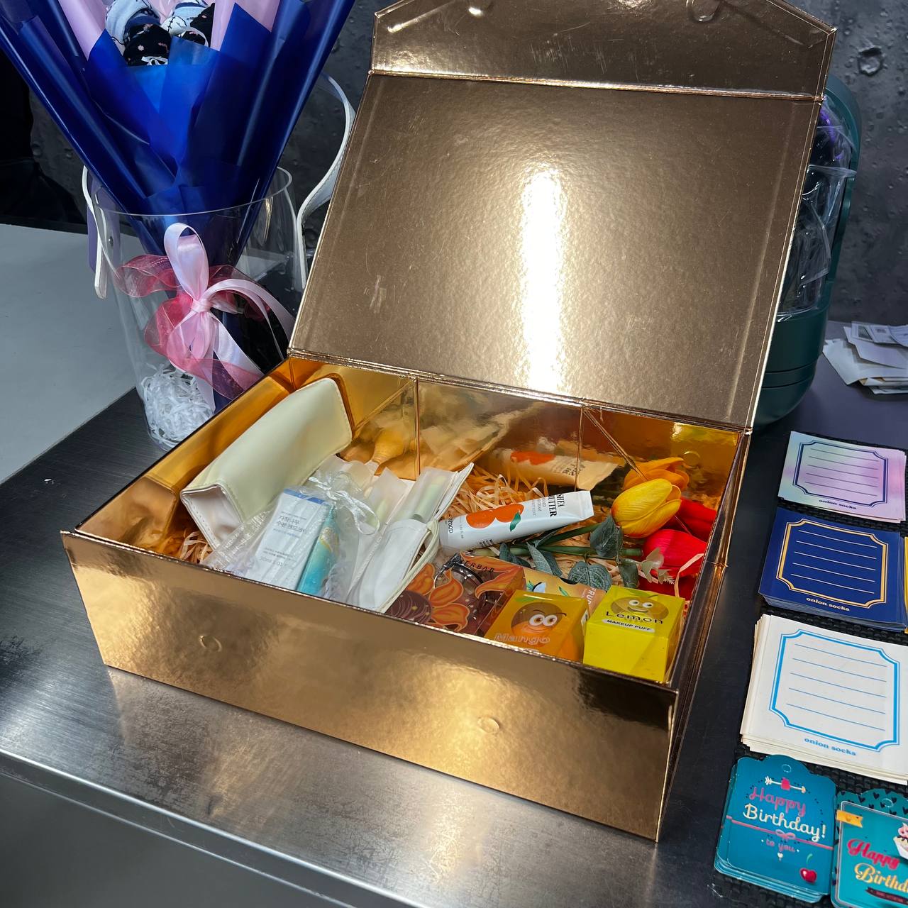 GIFT BOX - Foldable Large Rectangular Plain Box