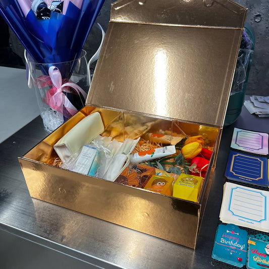 GIFT BOX - Foldable Large Rectangular Plain Box