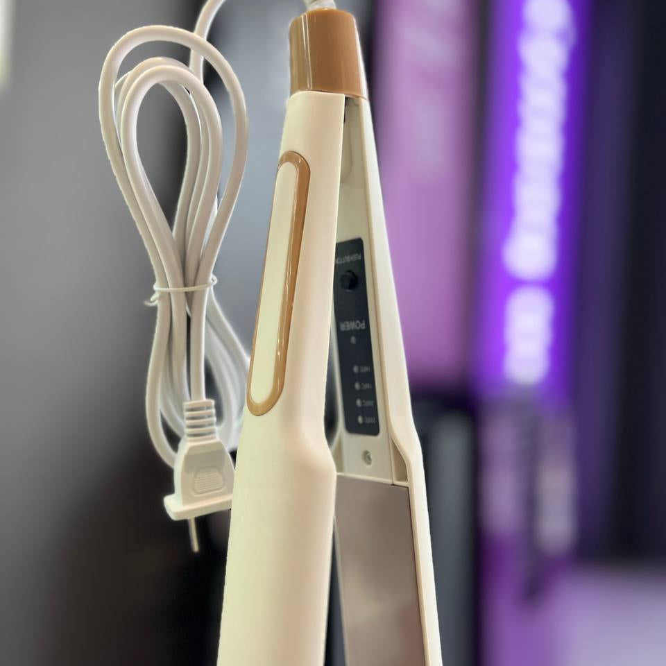 White Ion Hair Straightener