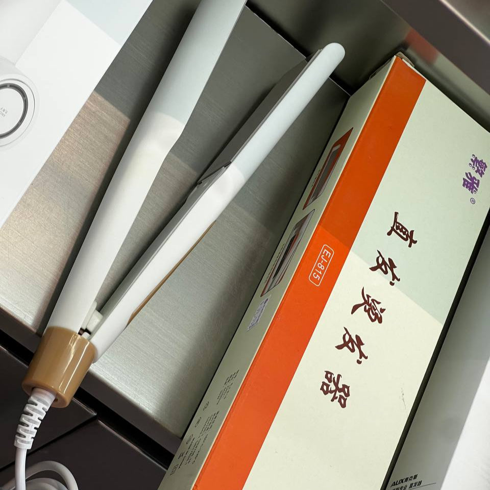 White Ion Hair Straightener