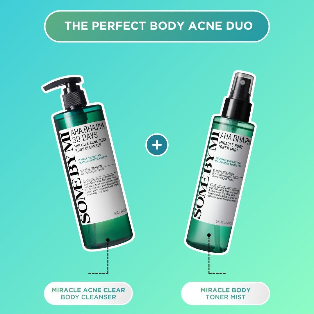 SOMEBYMI AHA BHA PHA 30Days Miracle Acne Clear Body Cleanser 400g