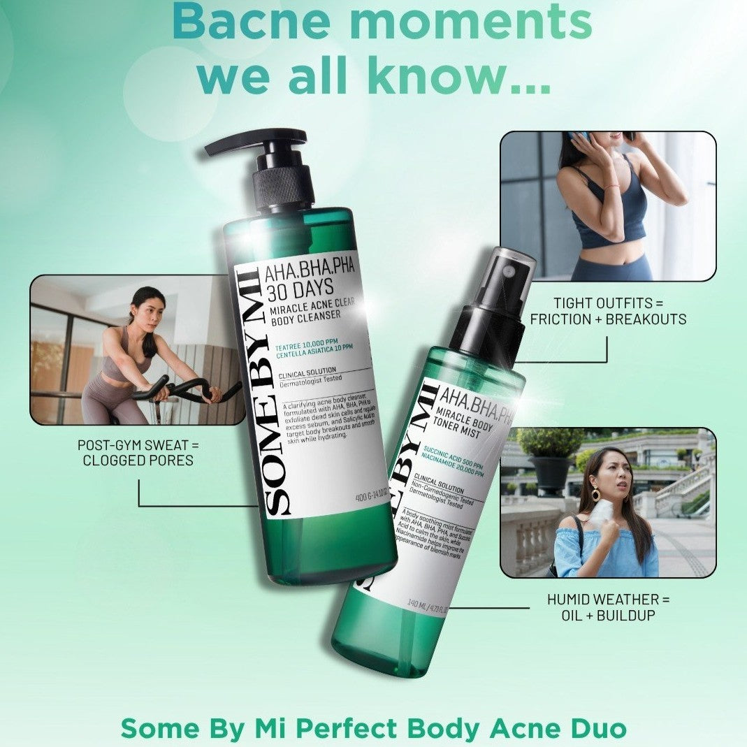 SOMEBYMI AHA BHA PHA 30Days Miracle Acne Clear Body Cleanser 400g